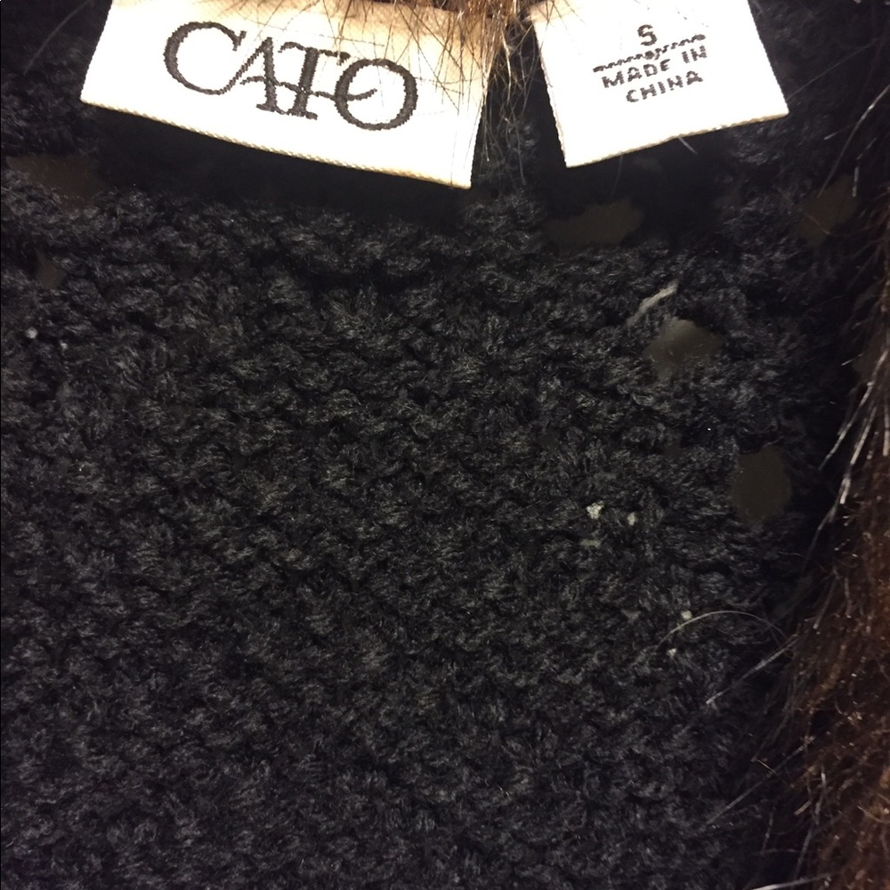 OFFERS COND. CATO KNITTED VEST SIZE S- EXCEL COND. - Picture 5 of 14